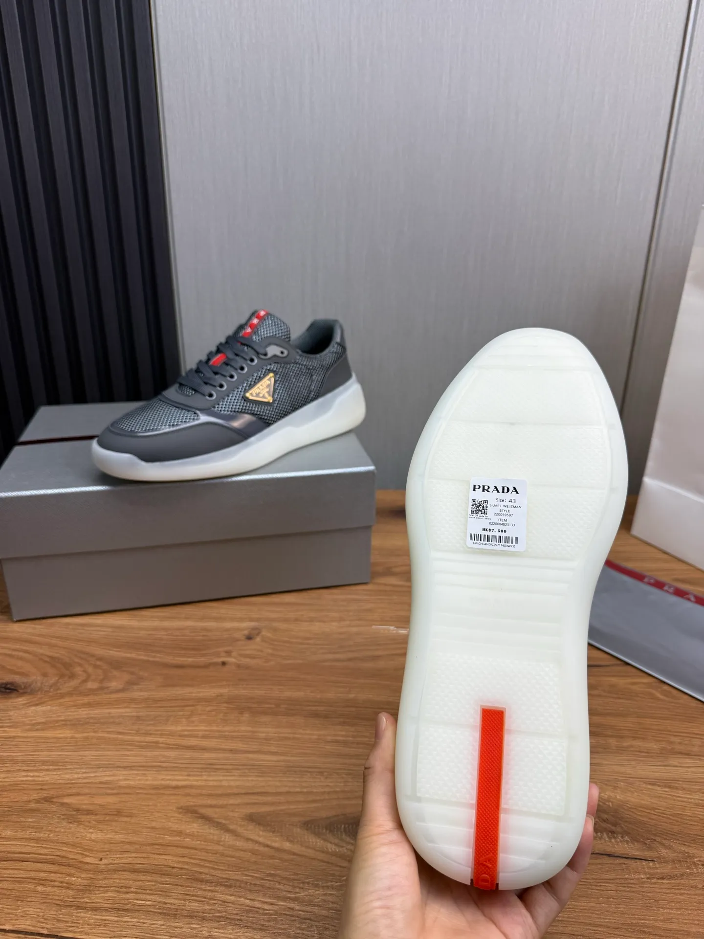 Factory price 620💰 [PRADA] Official website synchronizes new models, high-quality shipments ✔️Hot sale🔥 Original cowhide + cowhide lining, 1🆚1 replica, original bottom, 38-45 (men's 45 is custom-made and cannot be returned)
